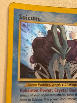 Carta Pokémon Suicune 14/64 holo