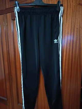 Pantalón chándal Adidas niño negro ( talla 14años
