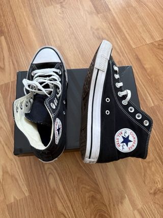 Converse Chuck Taylor Zapatillas Negras Talla 40