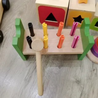 Pack 4 Juegos Madera Montessori