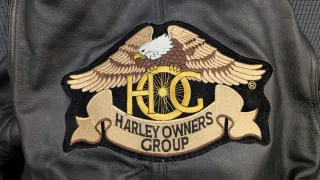 Chaqueta de moto de piel Talla XXL