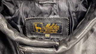 Chaqueta de moto de piel Talla XXL