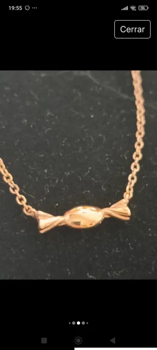 Collar Tous Caramelo Plata Oro Rosa