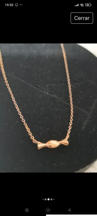 Collar Tous Caramelo Plata Oro Rosa