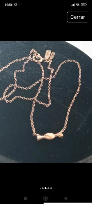 Collar Tous Caramelo Plata Oro Rosa