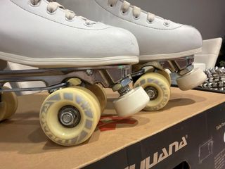 Patines 4 Ruedas Blancos Talla 37