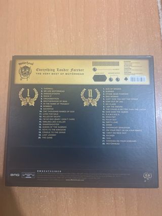Motörhead Everything Louder Forever CD
