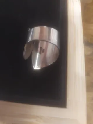 Anillo Plata 925 con Piedra Azul