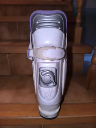 Botas de esquí alpino blancas