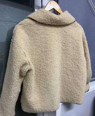 Cazadora reversible antelina y borreguillo