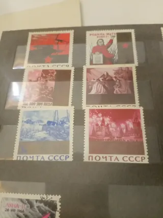 Lote Sellos Rusia CCCP