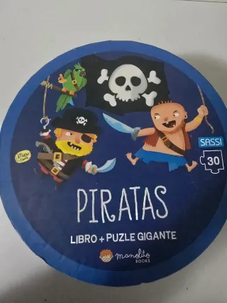 Puzzle Gigante Piratas Sassi 30 Piezas