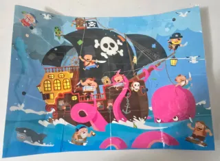 Puzzle Gigante Piratas Sassi 30 Piezas