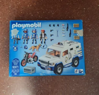 Playmobil 9371 Coche Policía y Accesorios