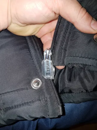 Abrigo Randa Offensive Negro sin estrenar