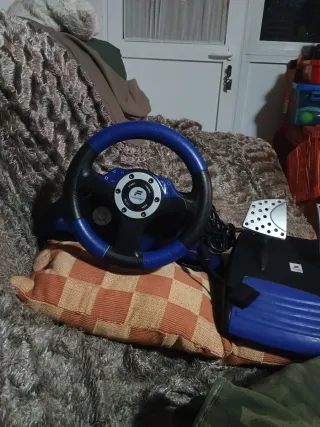Volante Fanatec PS2 Negro/Azul