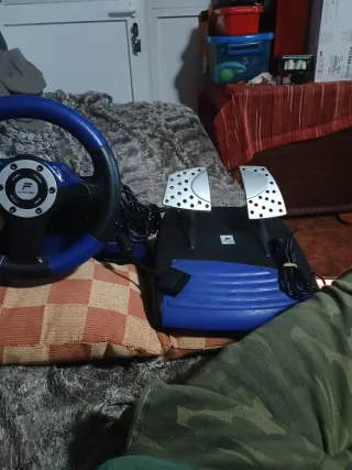 Volante Fanatec PS2 Negro/Azul