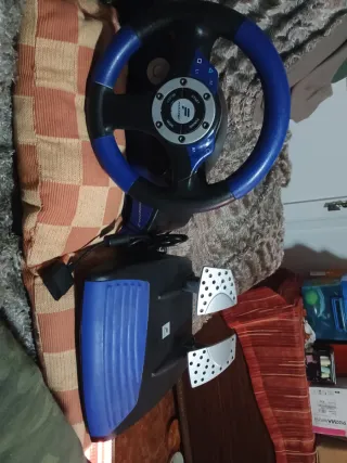 Volante Fanatec PS2 Negro/Azul