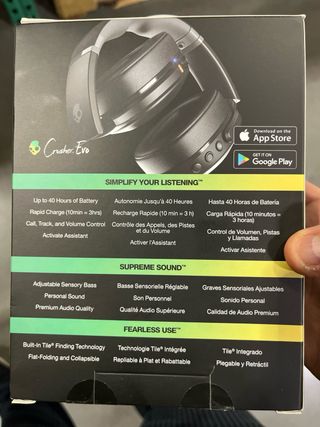 Skullcandy Crusher EVO Auriculares Inalámbricos