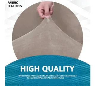 Funda sillón terciopelo caqui