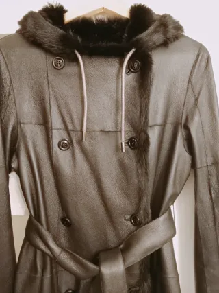 Abrigo reversible Cyrana Furs pelo natural