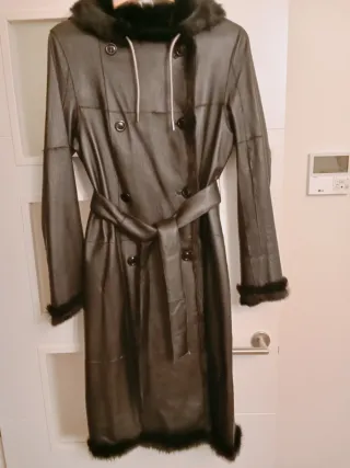 Abrigo reversible Cyrana Furs pelo natural