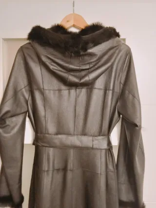 Abrigo reversible Cyrana Furs pelo natural