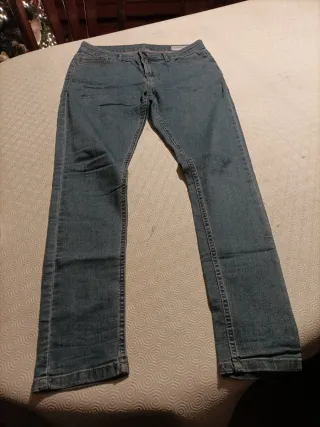 Pantaloni uomo blu taglia M