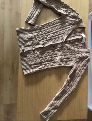 Chaqueta Zara Beige Talla M