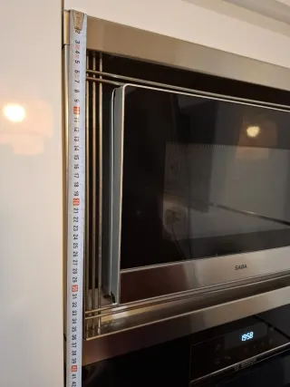 Microondas Integrable SABA acero inoxidable