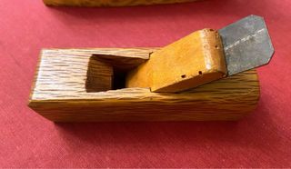 2 Cepillos Carpintero Antiguos Madera