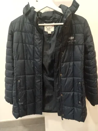 Anorak Pepe Jeans azul.Talla 12