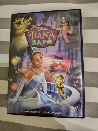 DVD Tiana y el Sapo Disney Español
