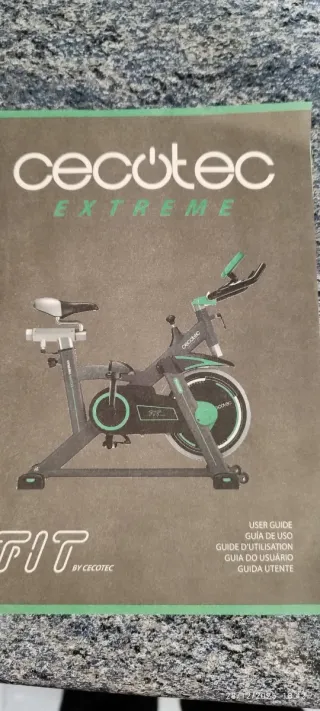 Bicicleta Estática Profesional Extreme X Cecotec