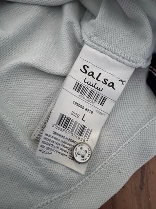 Polo Salsa Blanco Talla L