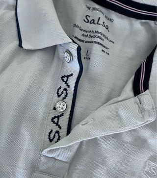 Polo Salsa Blanco Talla L