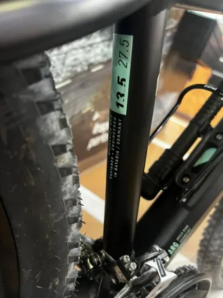 Bicicleta Montaña Cube Access WS Negra/verde