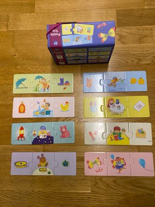 Djeco 8 Puzzles Trio Infantiles