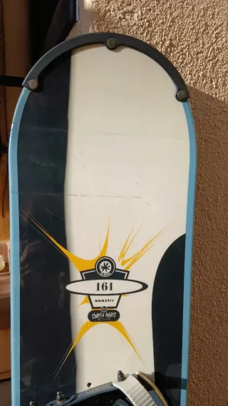 Tabla Snowboard 161 + Fijaciones Emery