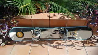 Tabla Snowboard 161 + Fijaciones Emery