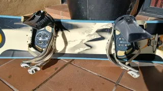 Tabla Snowboard 161 + Fijaciones Emery
