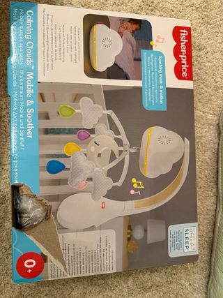 Móvil y protector cuna Fisher-Price NUEVO