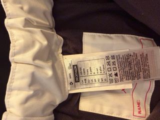 Pantalón de esquí blanco para niña talla 8