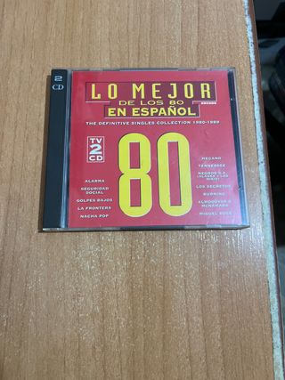 Lo Mejor De Los 80 En Español CD