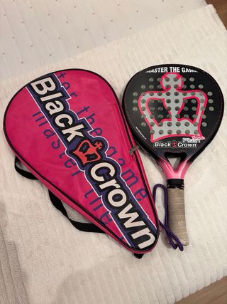 Pala de pádel Black Crown Piton