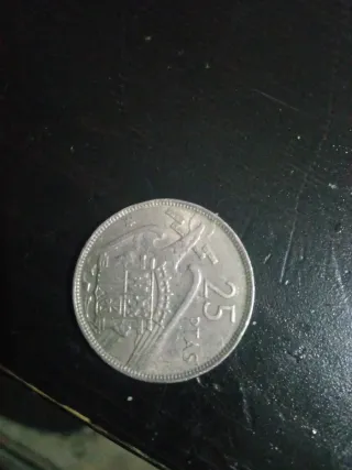 Peseta 1957 Franco Caudillo de España