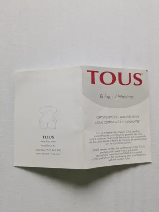 Reloj Tous Caucho Turquesa