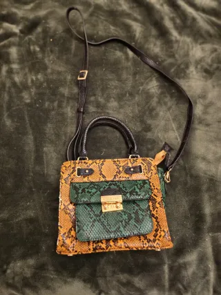 Bolso estampado serpiente