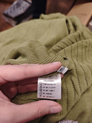 Vestido verde Sandro