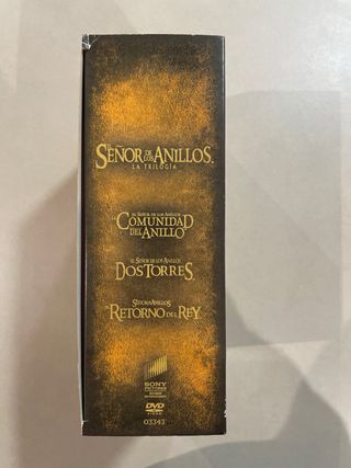 El Señor de los Anillos: La Trilogía DVD
